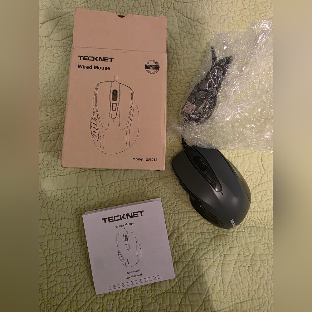 Tecknet Wired Mouse
